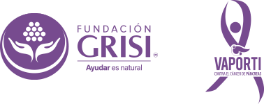 Logos de Fundación Grisi y VAPORTI, un programa que brinda atención a pacientes con cáncer